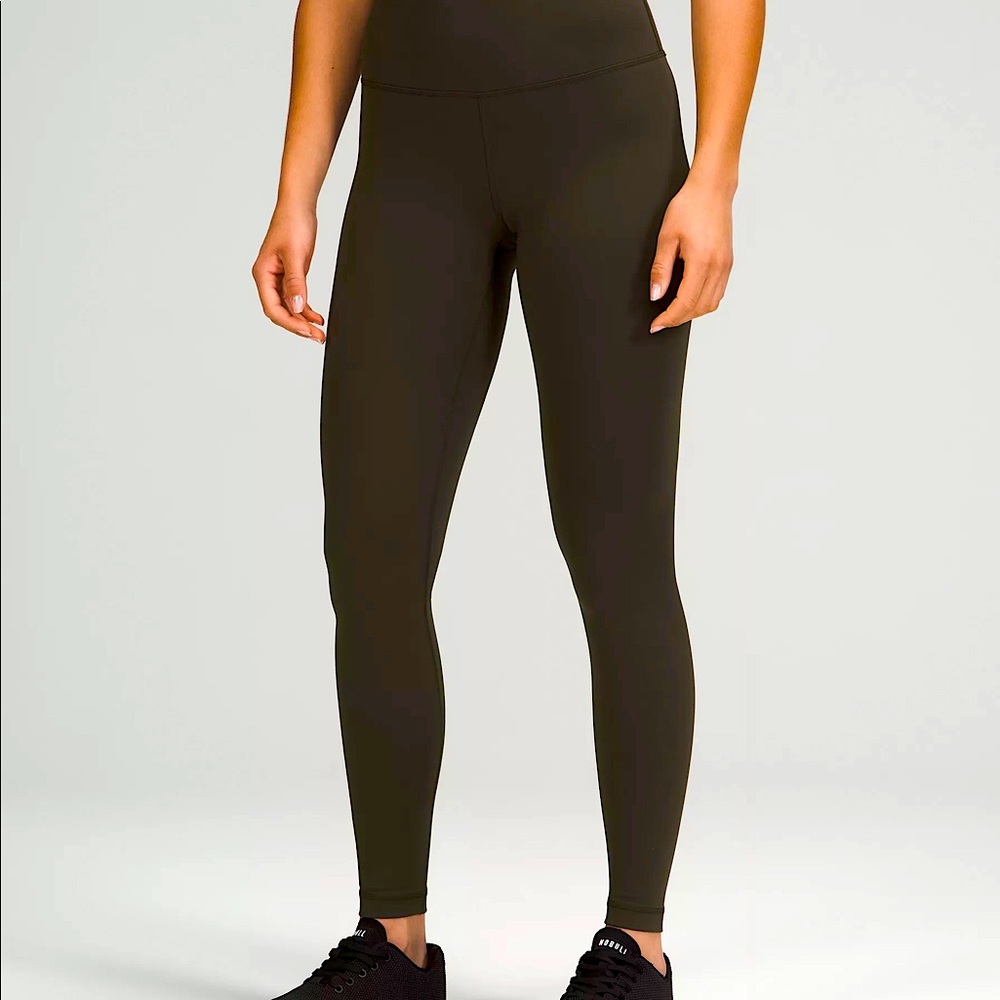 Lululemon black align leggings lightly worn